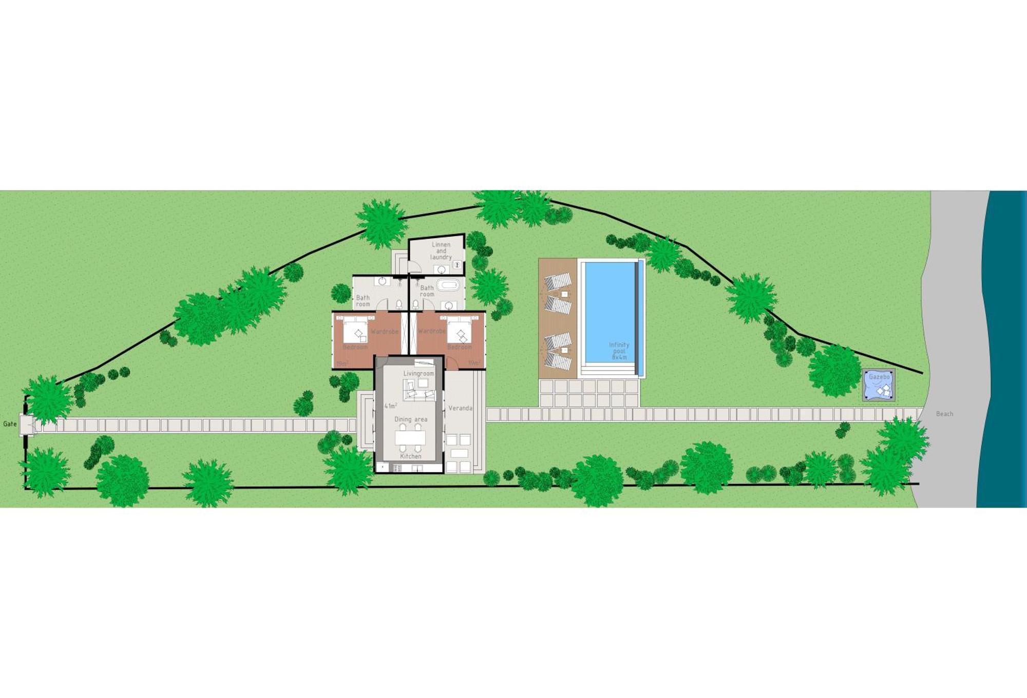 Octopus Villas เตจากูลา ห้อง รูปภาพ